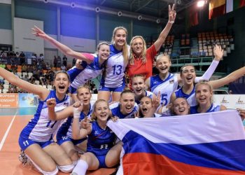 Женская сборная России по волейболу U19 обыграла Францию на Чемпионате Европы