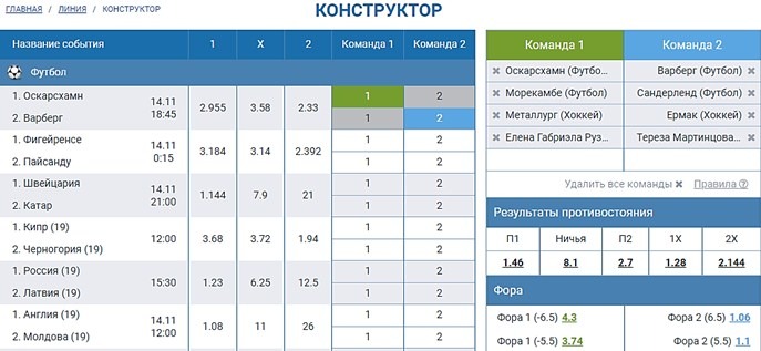 Конструктор