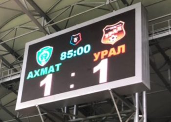 «Ахмат» и «Урал» поделили очки в матче 19 тура РПЛ