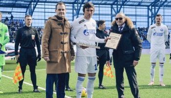 ФК «Оренбург» удостоен премии «Лига Fair Play» за ноябрь-декабрь прошлого года