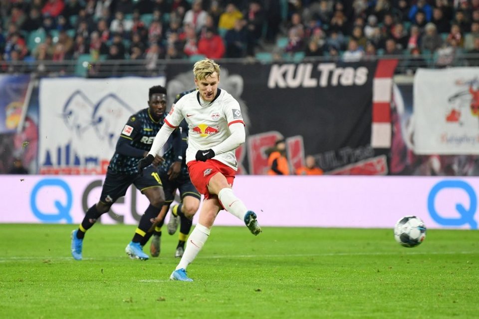 РБ Лейпциг поражает ворота Кёльна