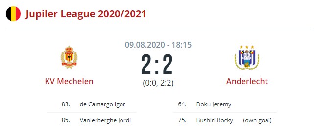 mechelen - anderlecht