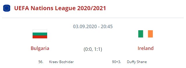 bulgaria ireland