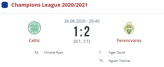 celtic ferencvaros